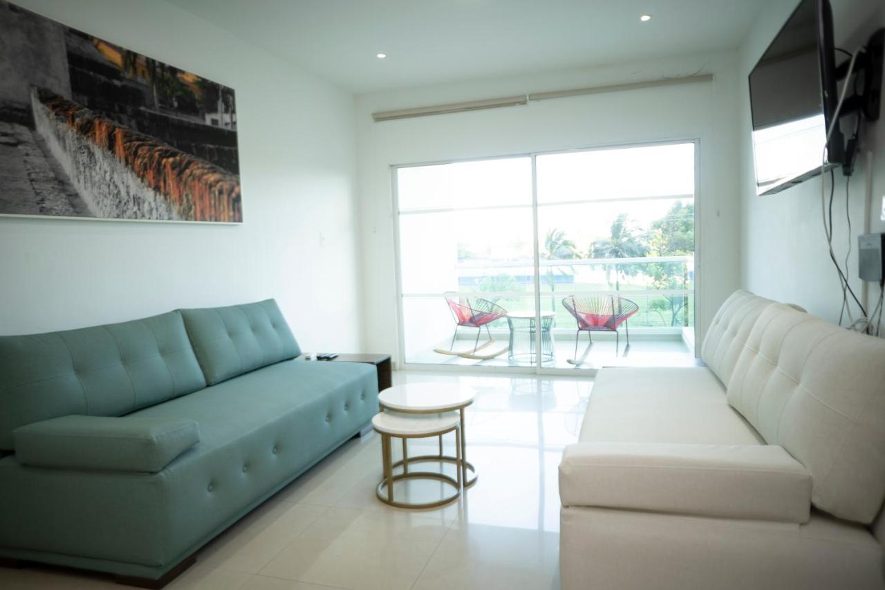 Apartamento Apartamento en Bocagrande - Edificio Minarete Cartagena Exterior foto